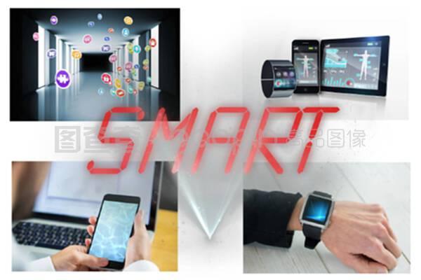 智能設備拼貼 計算機構建下的數(shù)字馬賽克